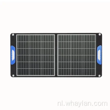 Waterdichte draagbare opvouwbare 60W 120W camping zonnepanelen